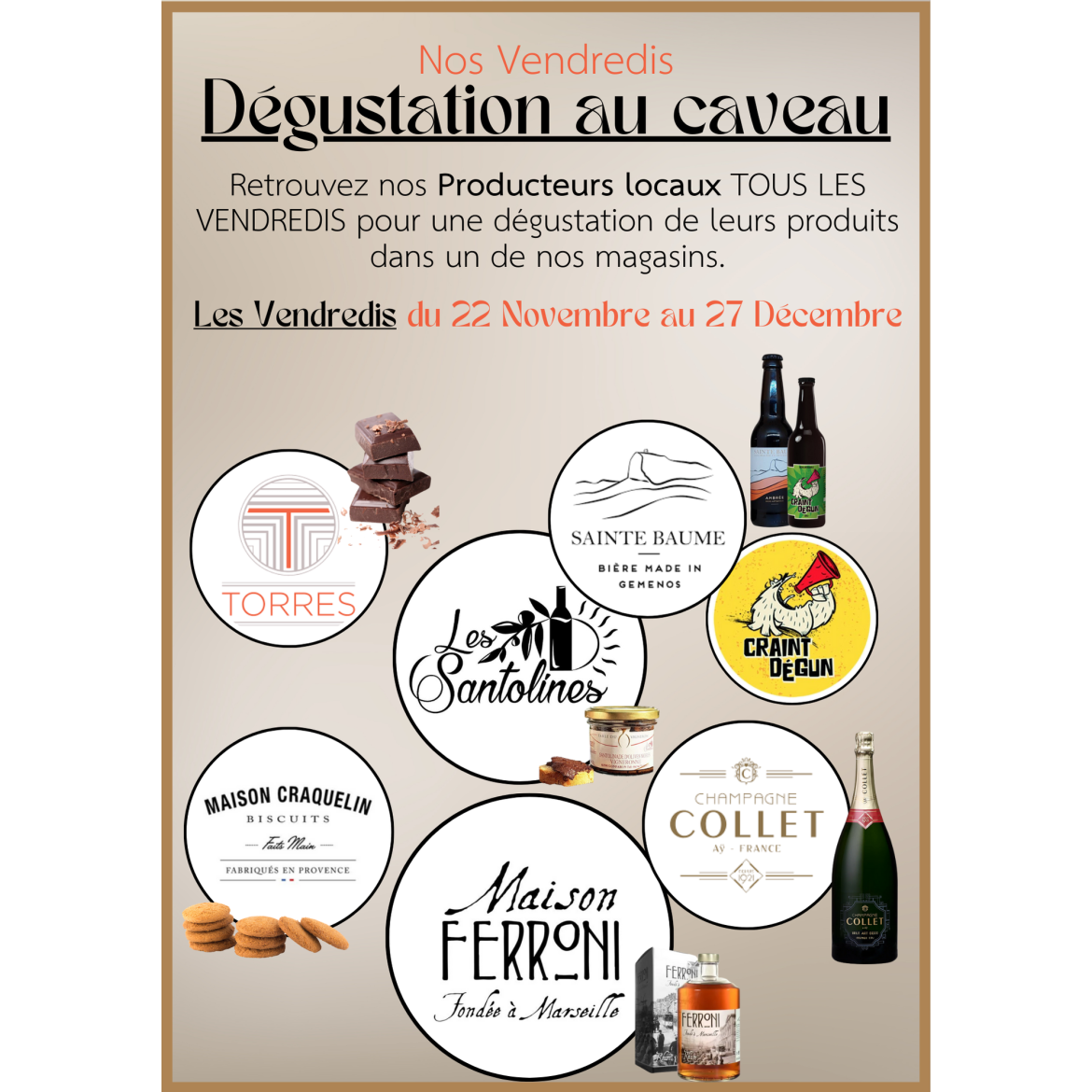 Nos Vendredis Dégustation